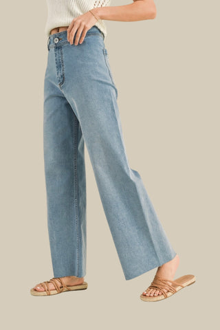 The Piper : Wide Leg Denim
