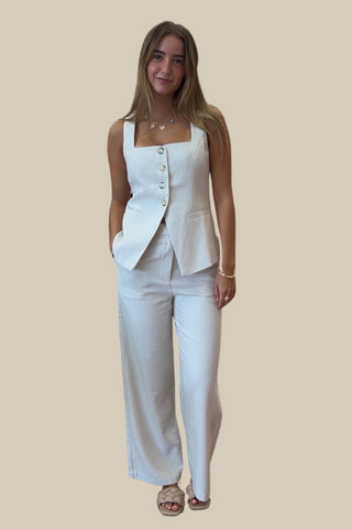 Naomi Linen Trouser