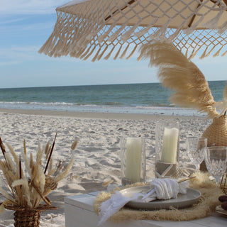 Local boho beach picnic