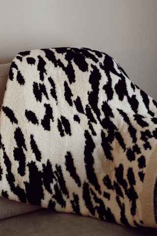 Cheetah throw blanket