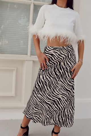 Aspen Skirt Zebra