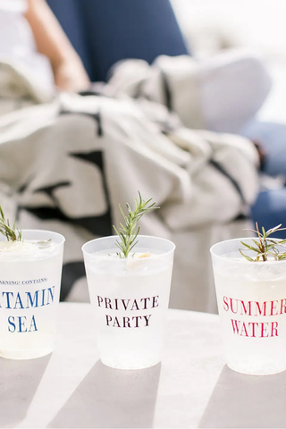 Summer Water Cups