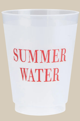Summer Water Cups